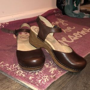 Dansko Brown Sam Mary Jane BNWOT